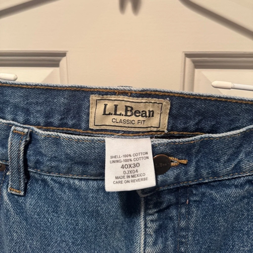 L.L.Bean Flannel-Lined Classic Fit Jeans